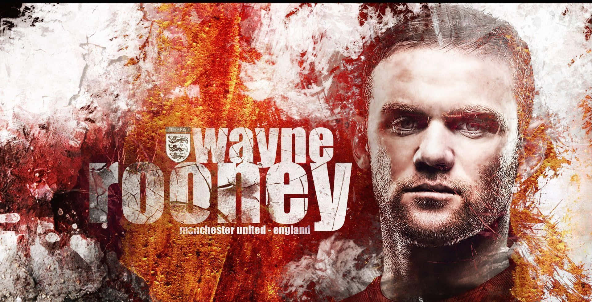 Immagineartistica Grafica Di Wayne Rooney