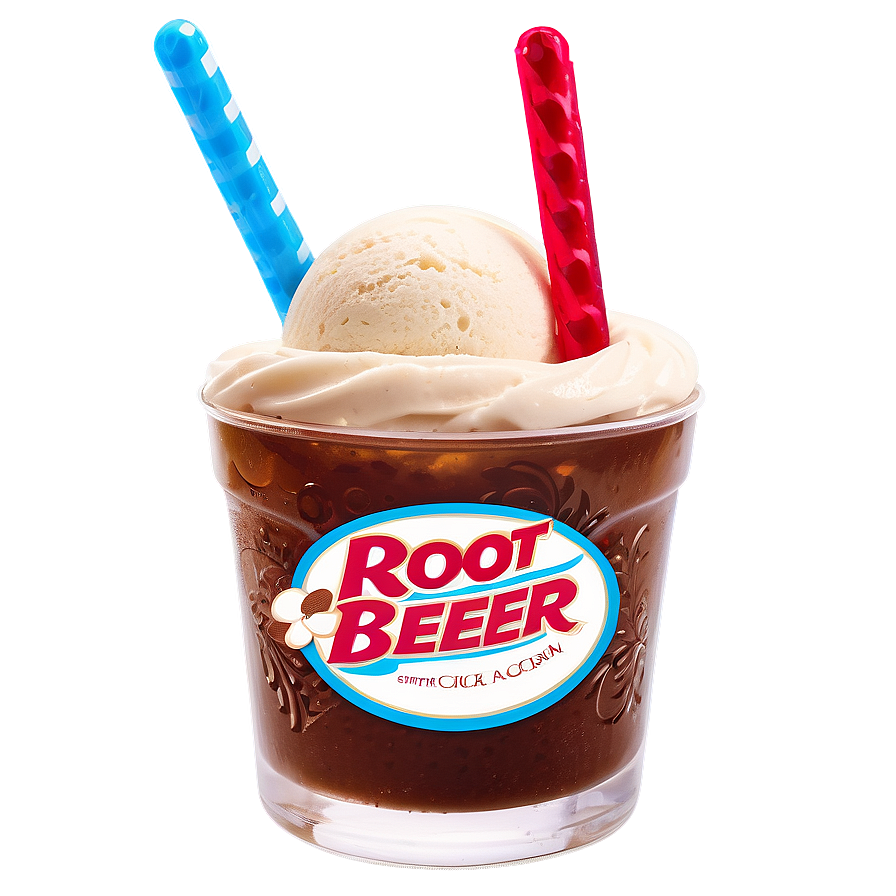 Root Beer Float Ice Cream Png 06132024 PNG