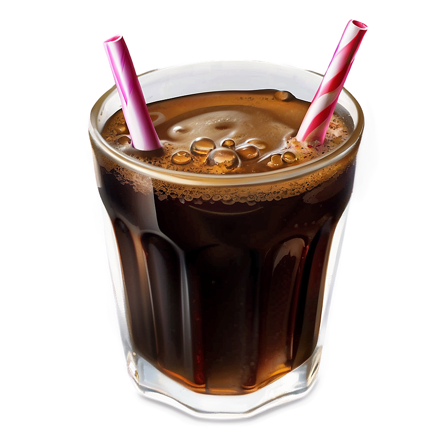 Root Beer With Straw Png 66 PNG