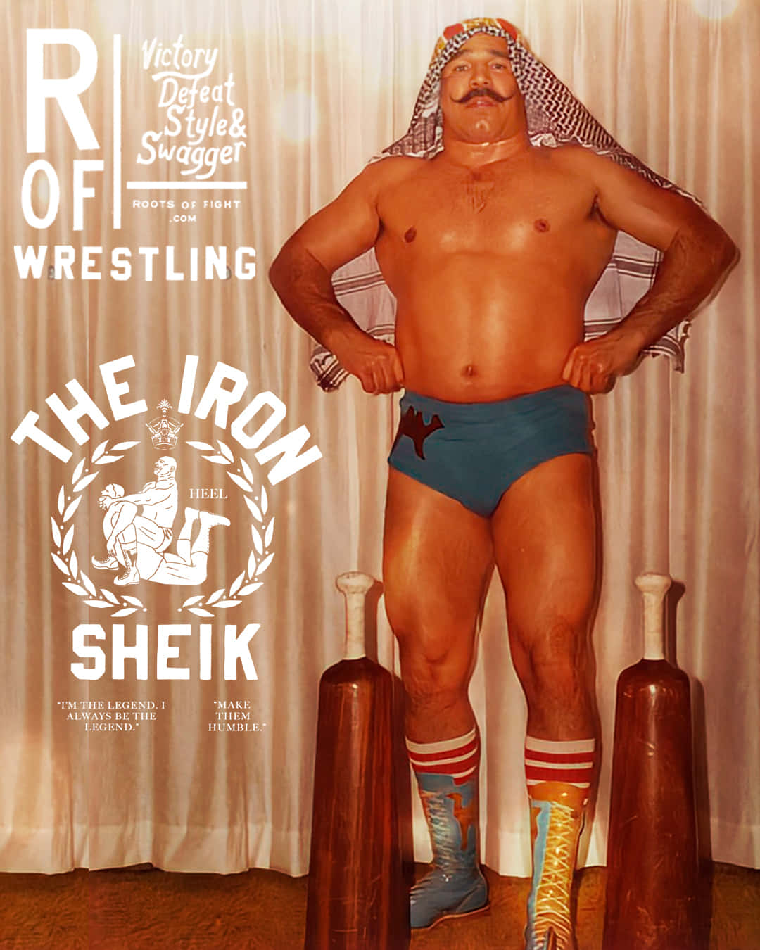Roots Of Wrestling Iron Sheik Wallpaper