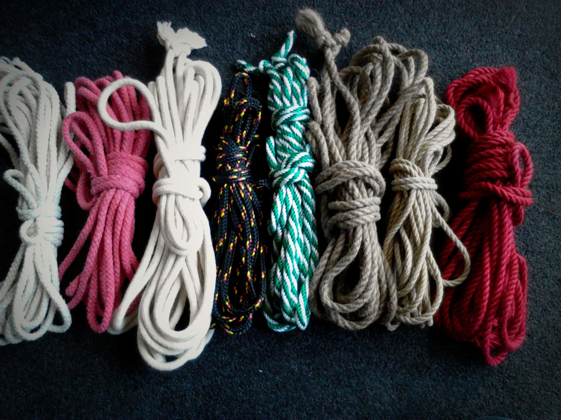 Eight Rope Types Picture