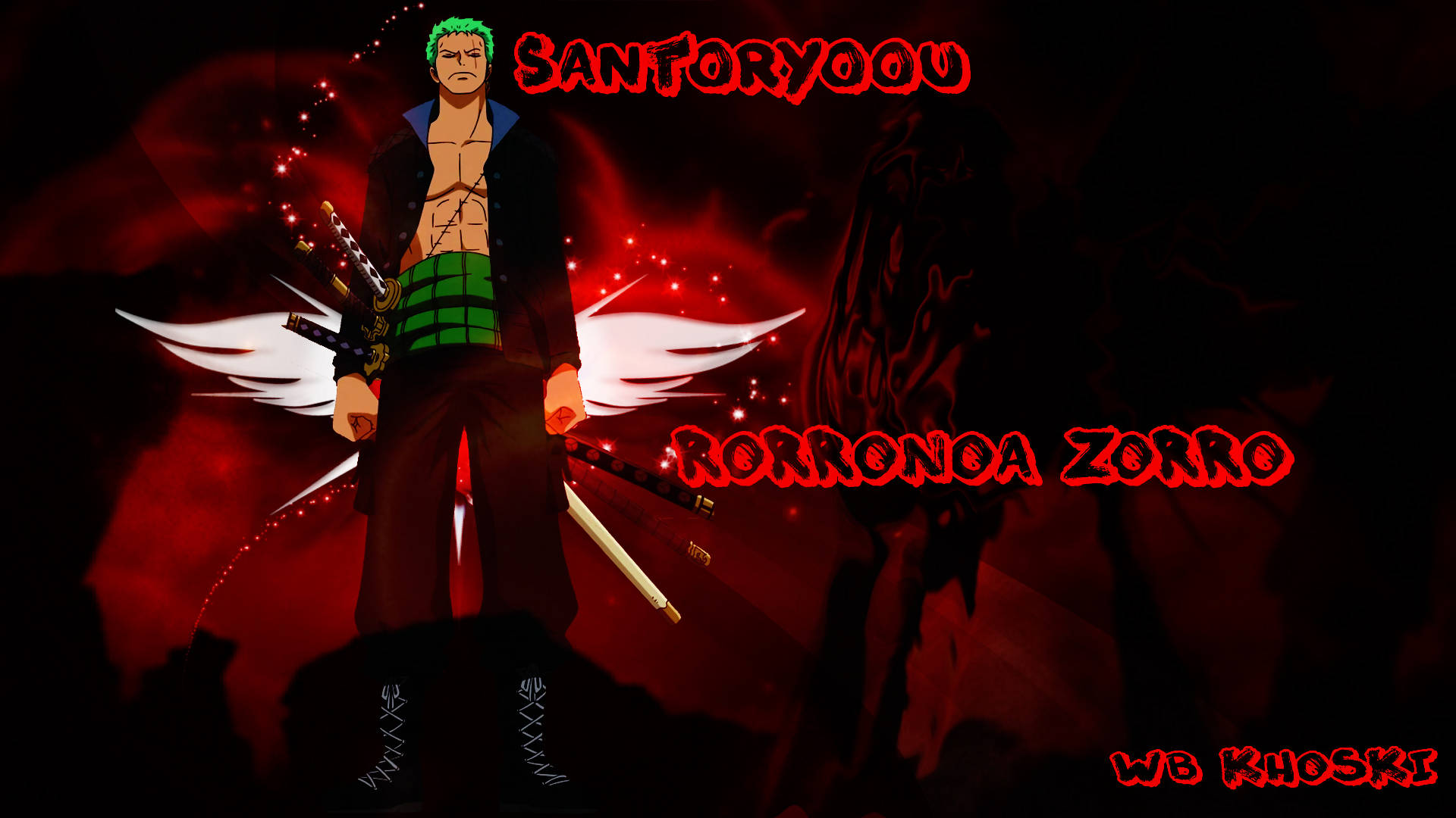 Roronoa Zoro - The Unstoppable Swordsman Wallpaper
