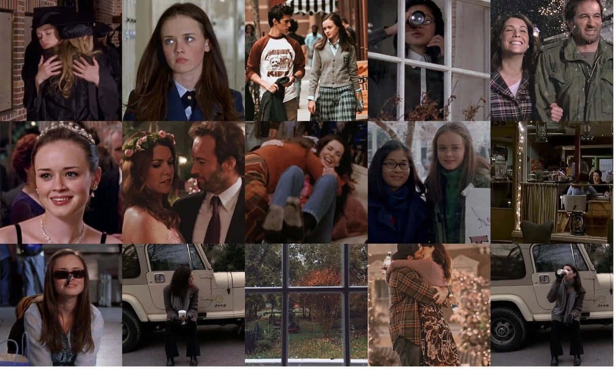 Rory Gilmore Collage Wallpaper