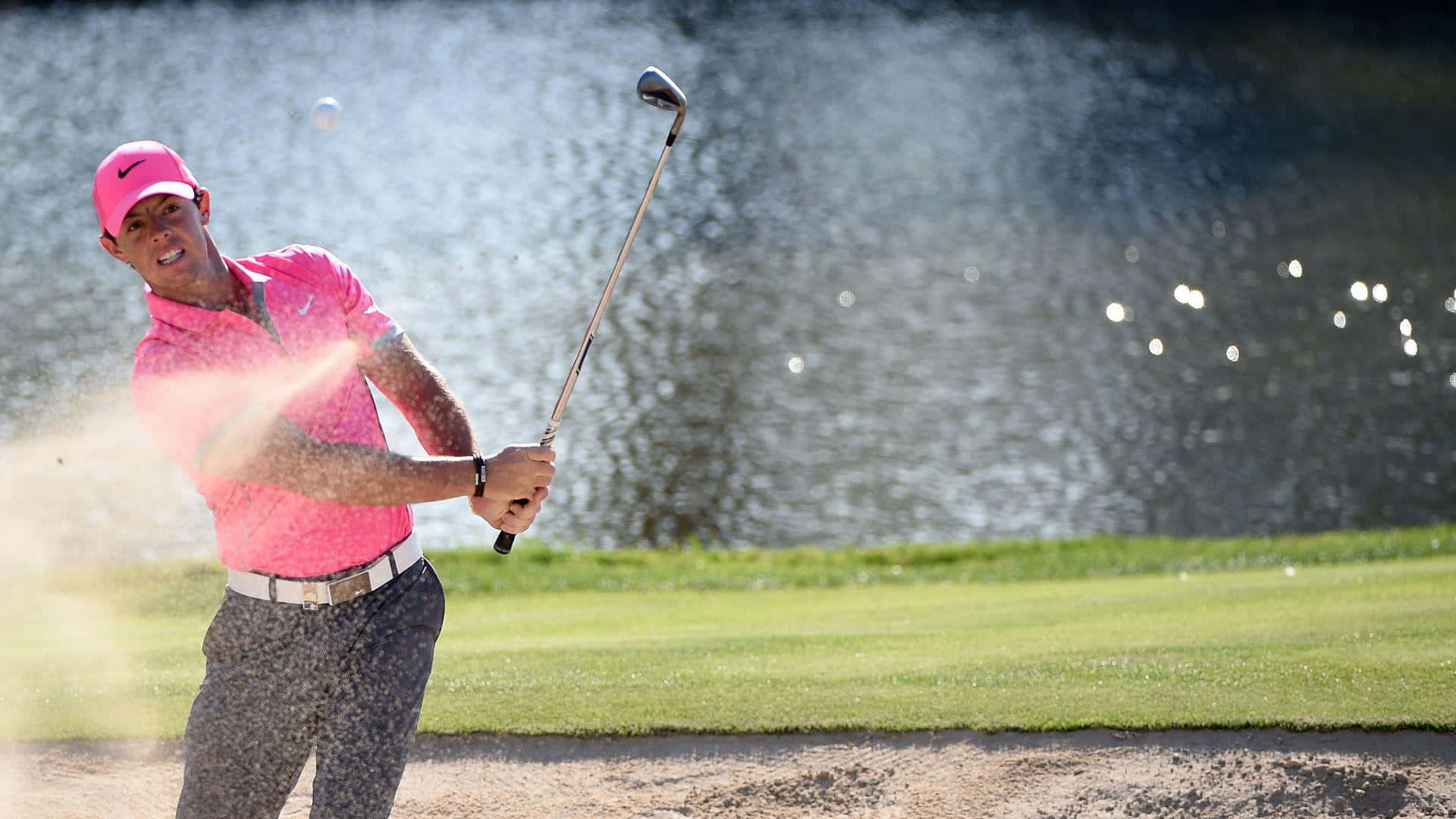 Rory Mcilroy Ready to Strike at the PGA Tour Wallpaper
