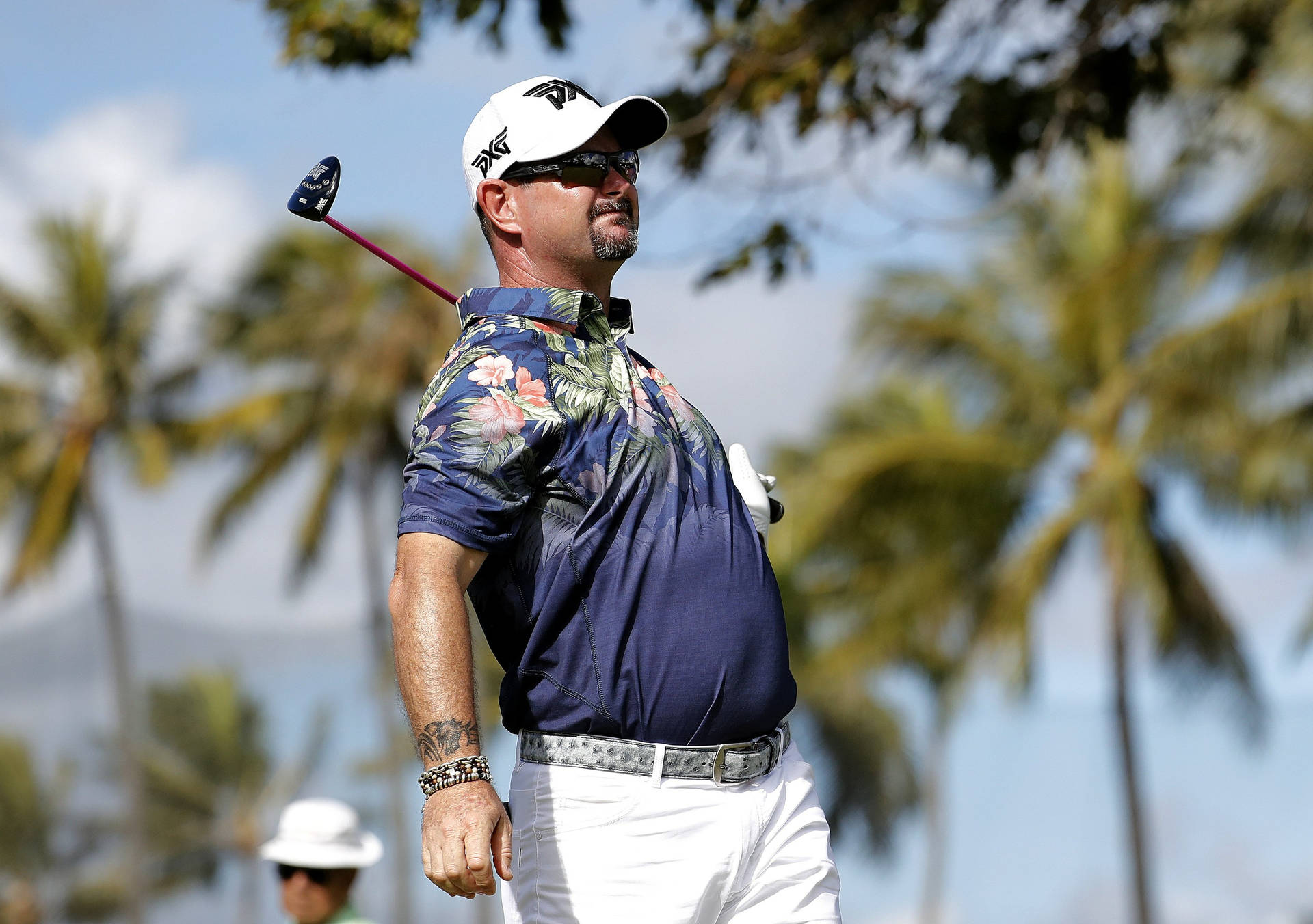 Rory Sabbatini With Palm Trees Wallpaper