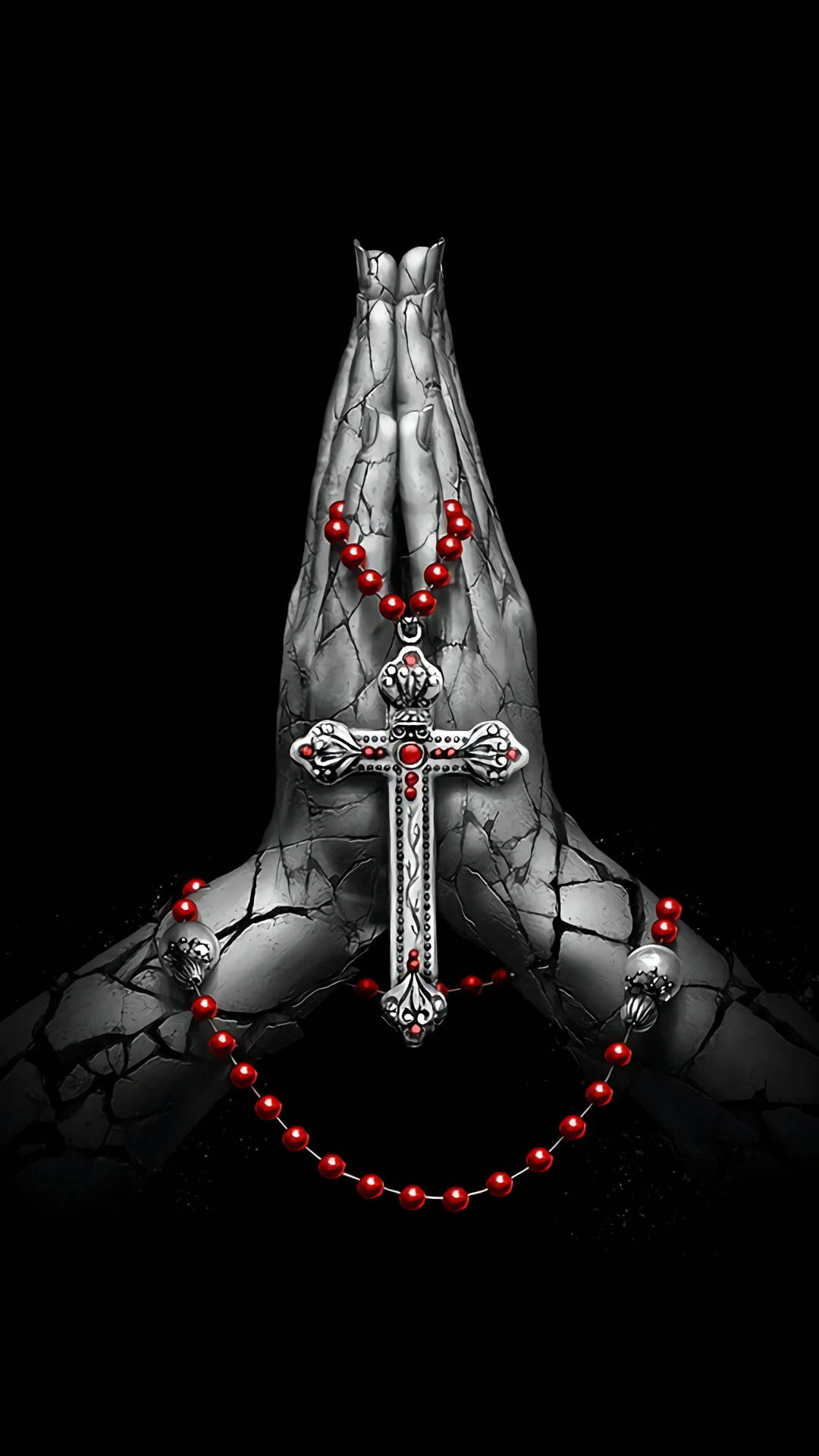 Rosary Faith In God Wallpaper
