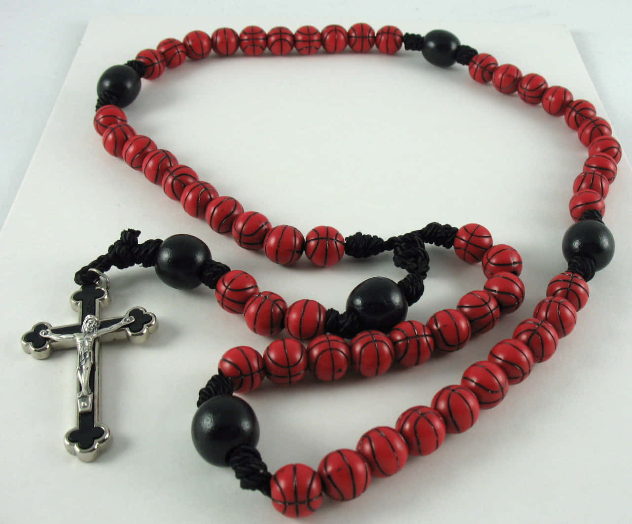 Red-Black Rosary Picture