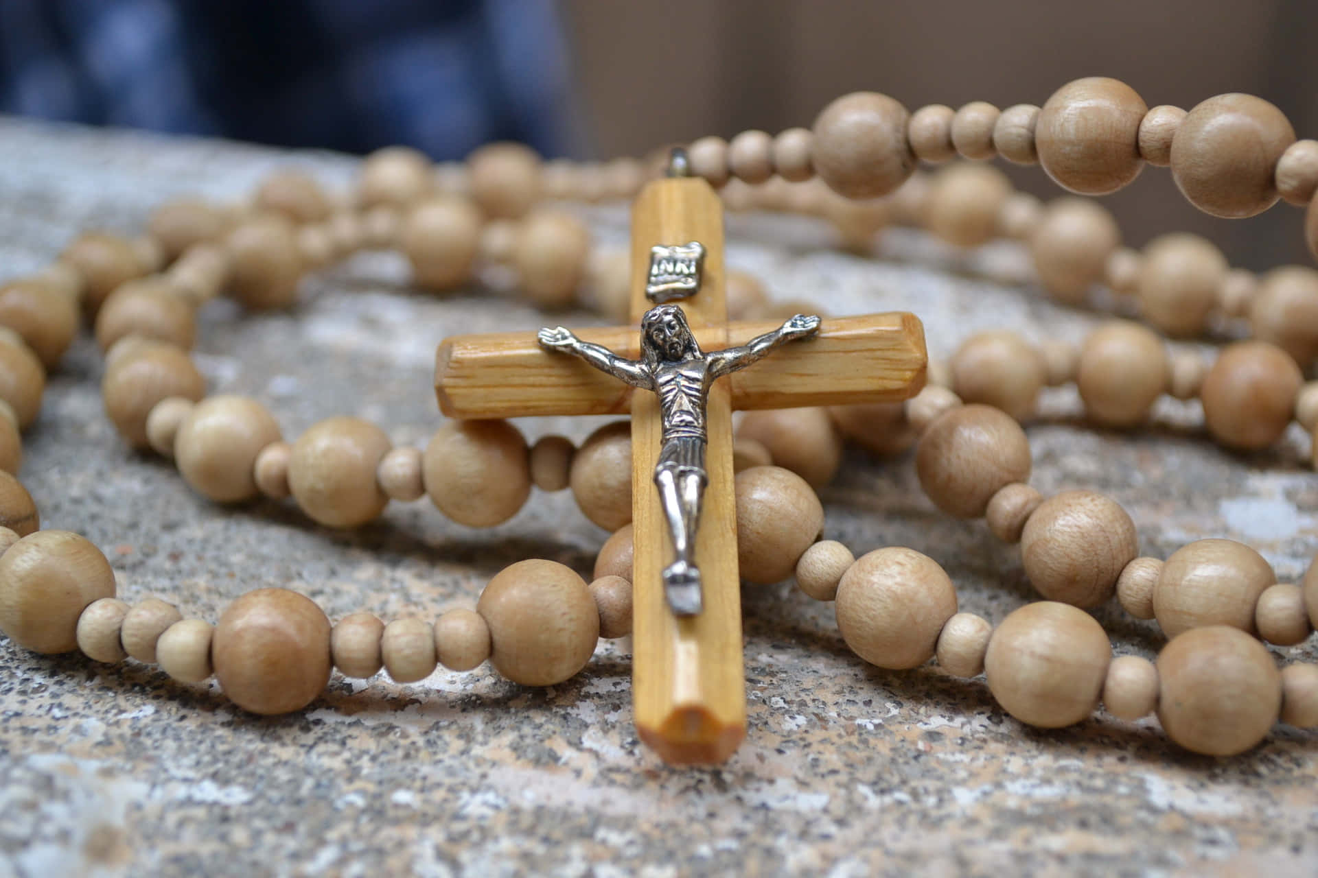 Brown Rosary Picture