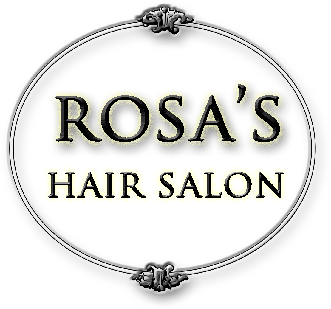 Rosas Hair Salon Signage PNG