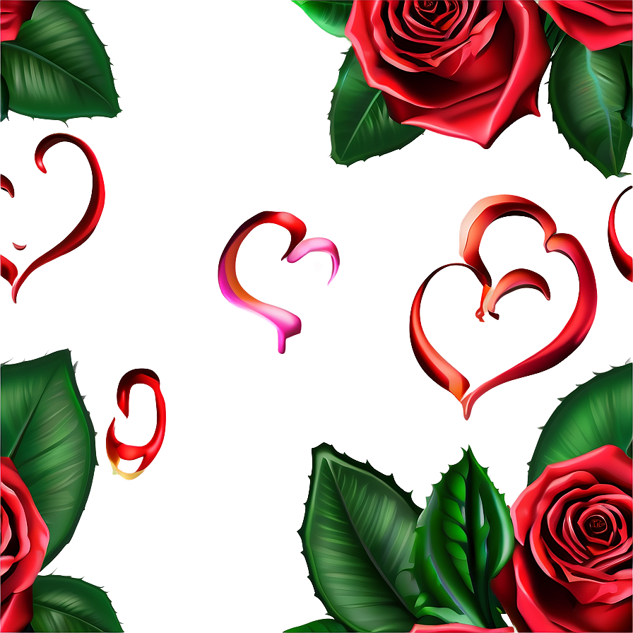 Rose And Heart Clipart Png Tpr PNG