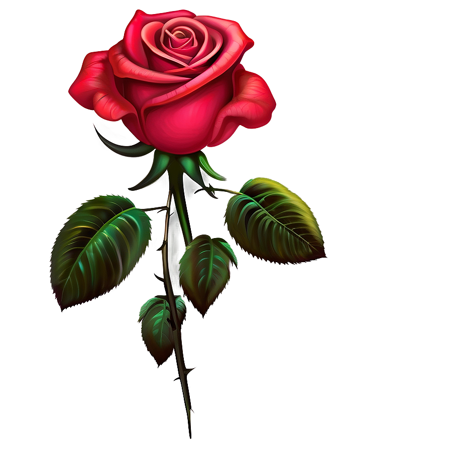 Download Rose Art Png 04292024 | Wallpapers.com