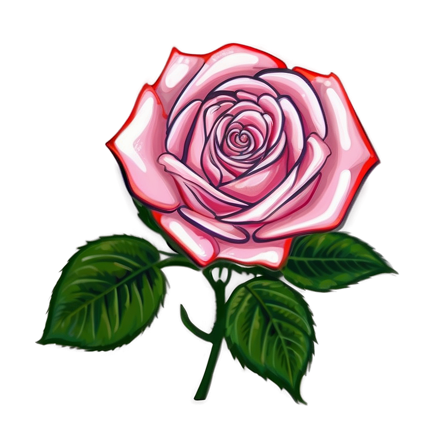 Rose Art Png Cug PNG