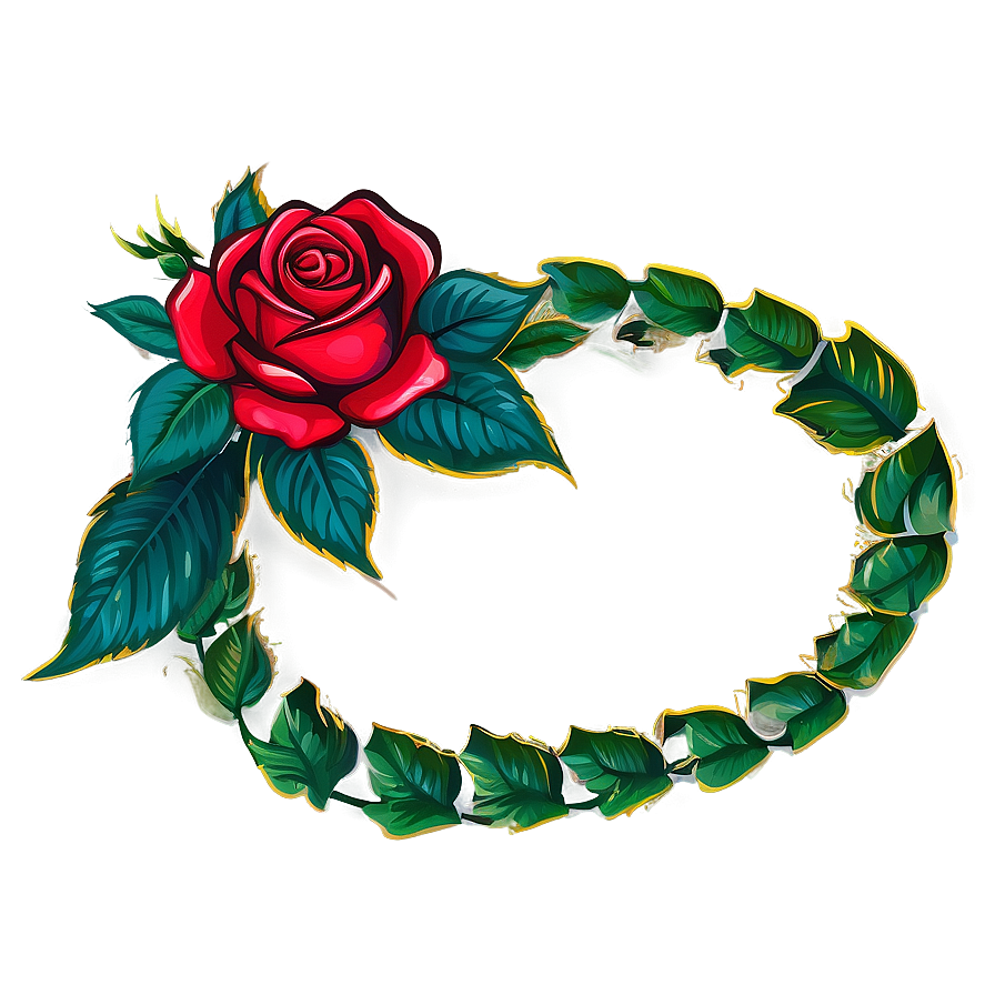 Rose Banner Clipart Png 32 PNG
