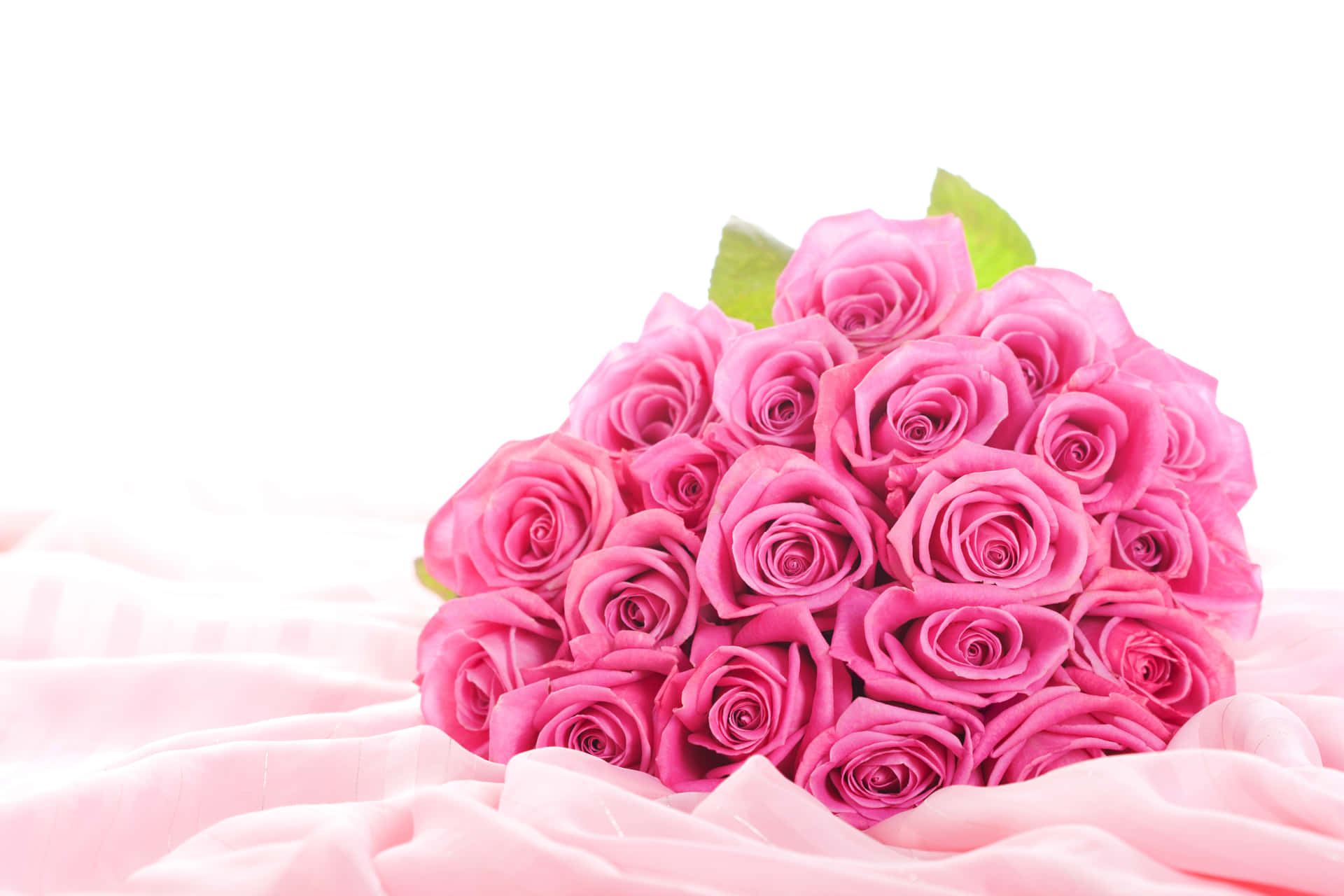 Round Pink Rose Bouquet Pictures