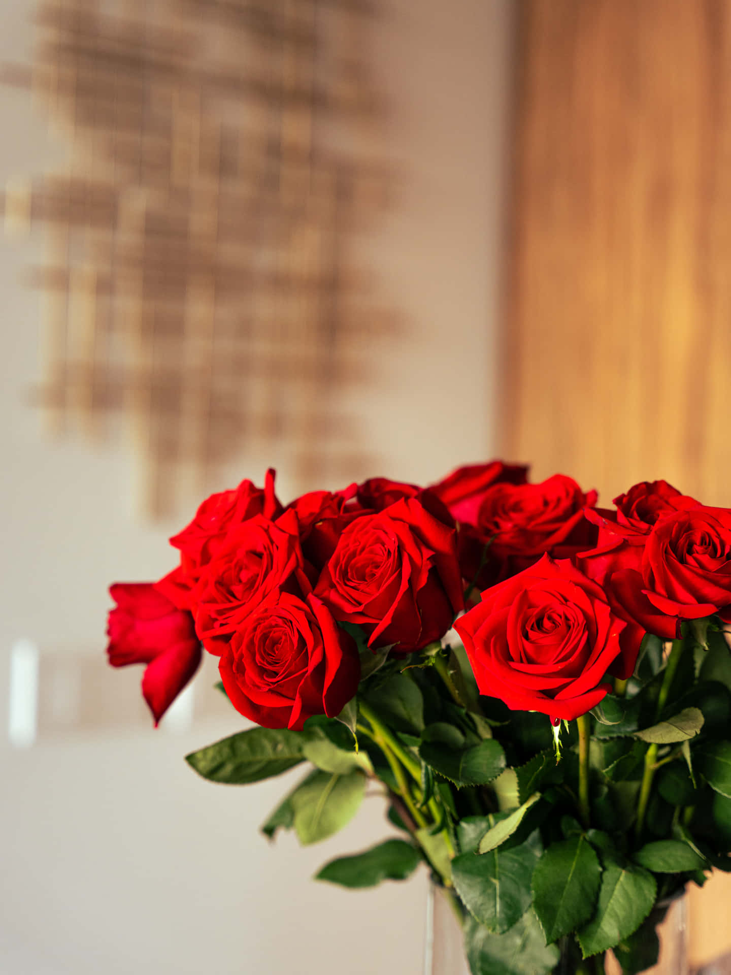 Rose Bouquet In Room Pictures