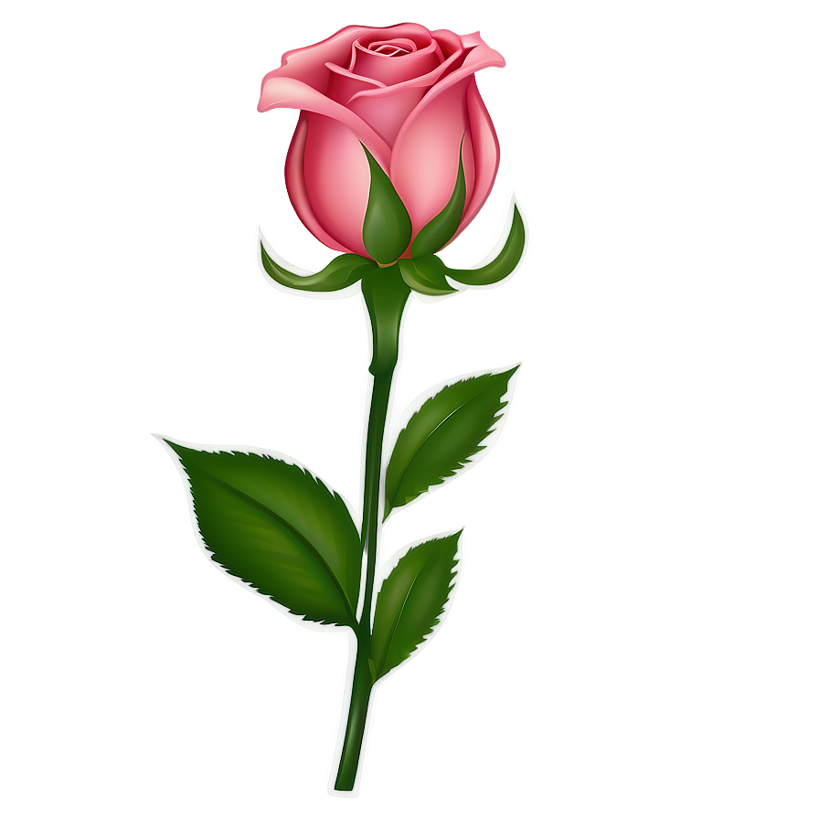 Rose Bud Clipart Png 06272024 PNG