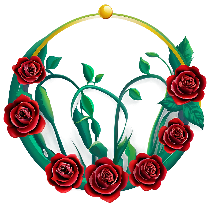 Rose Emblem Clipart Png Tyh PNG