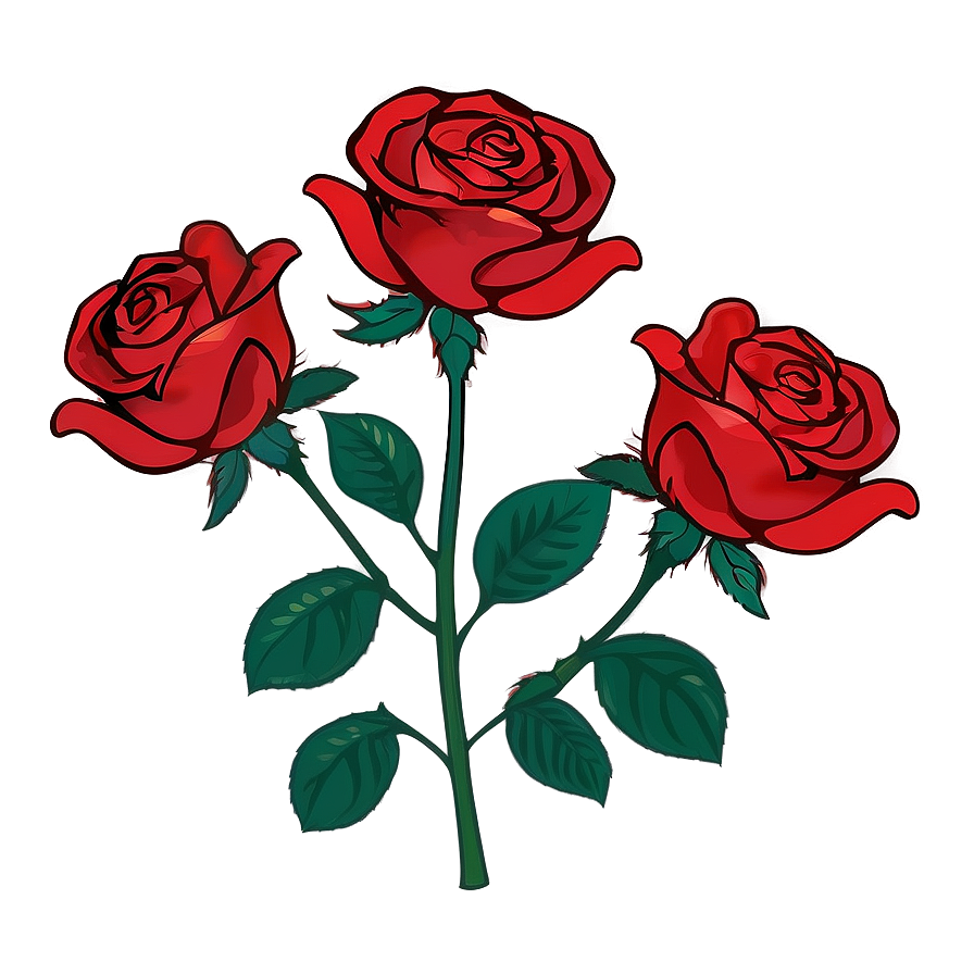 Rose Garden Clipart Png 06272024 PNG