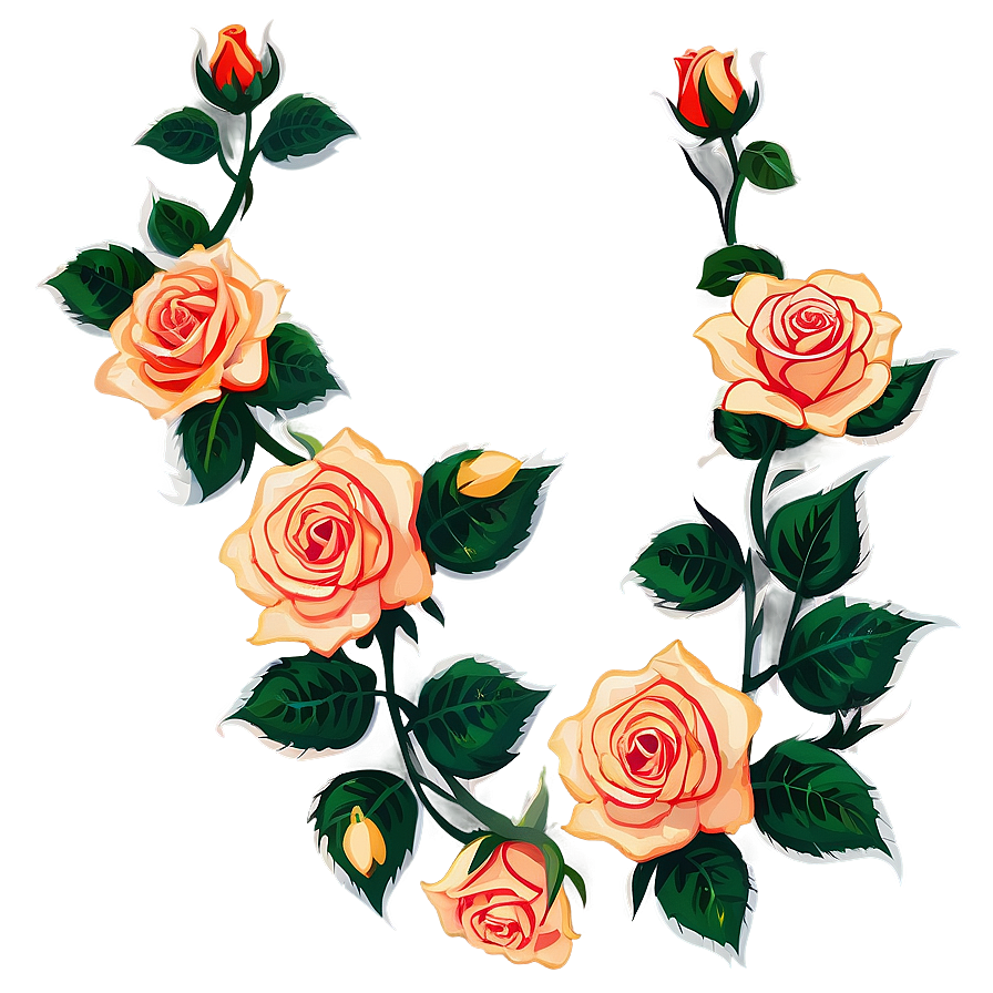 Rose Garden Clipart Png 20 PNG