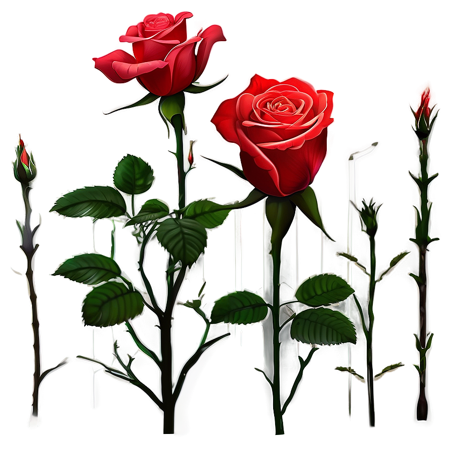 Rose Garden Png Qia PNG