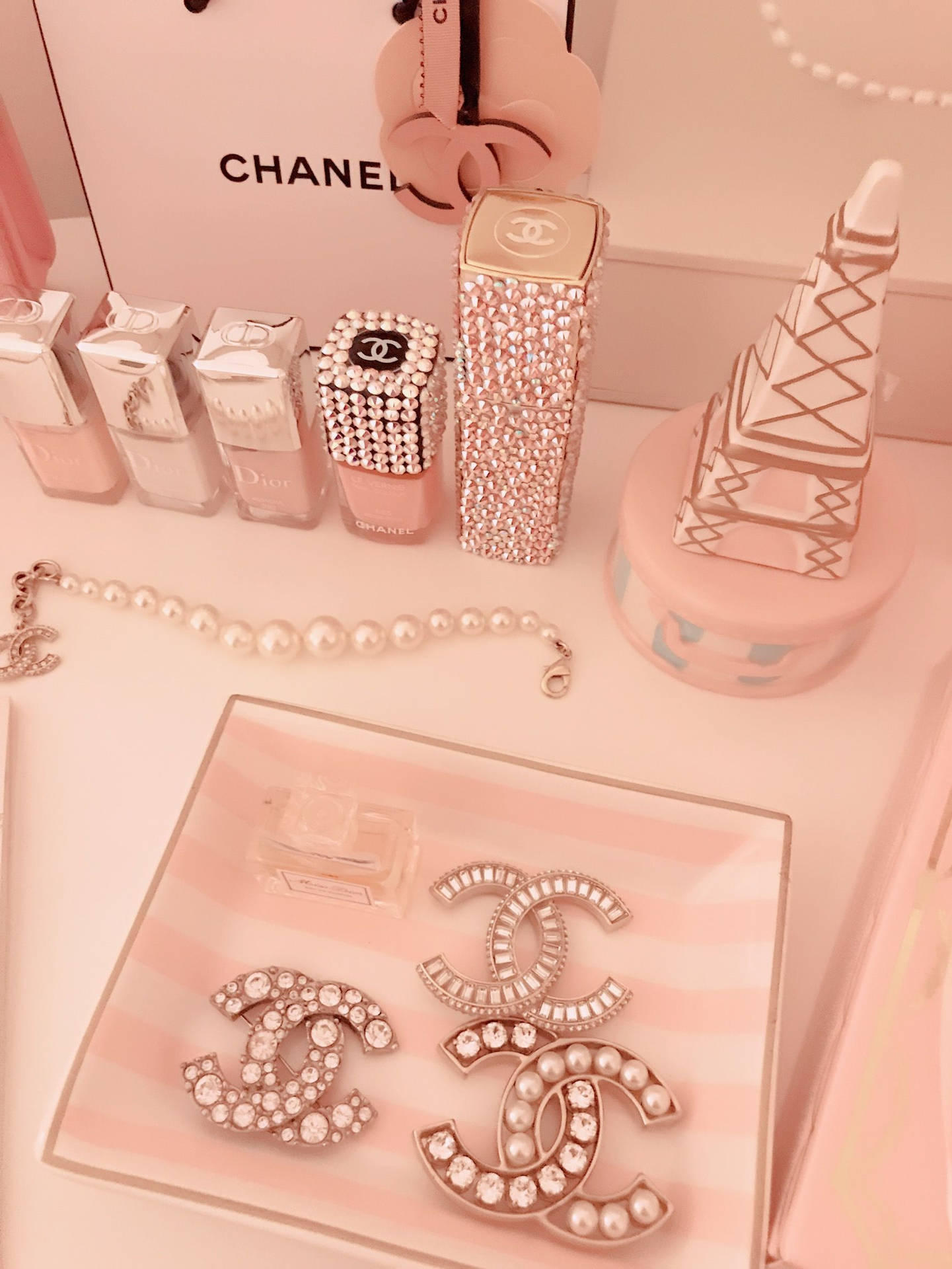 Rose Gold Aesthetic Chanel