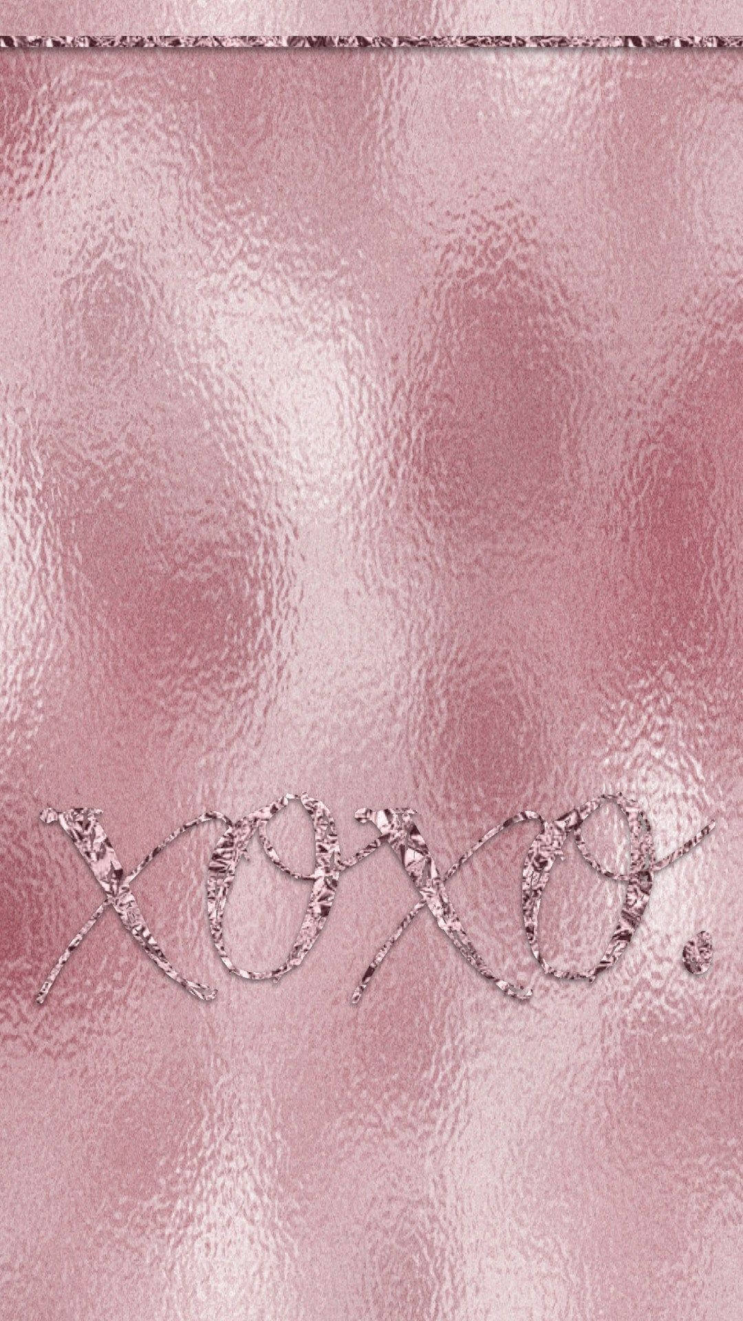 Rose Gold Aesthetic Xoxo Wallpaper
