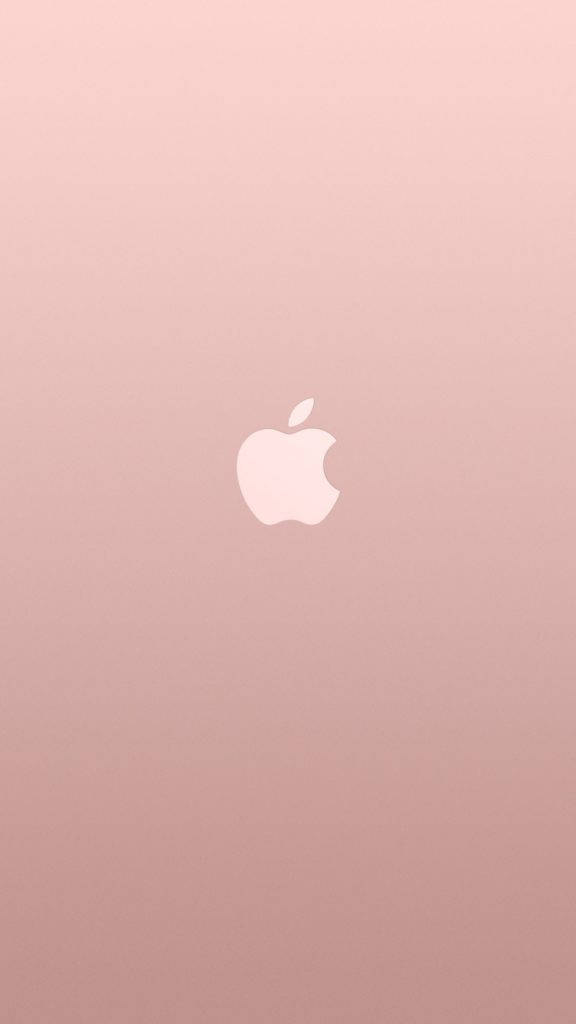 Rose Gold Apple Logo Old Iphone