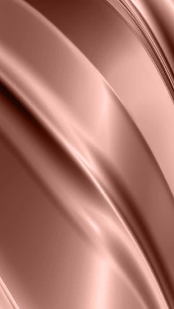 Unhermoso Color Rosa Dorado Con Un Brillo Metálico. Fondo de pantalla