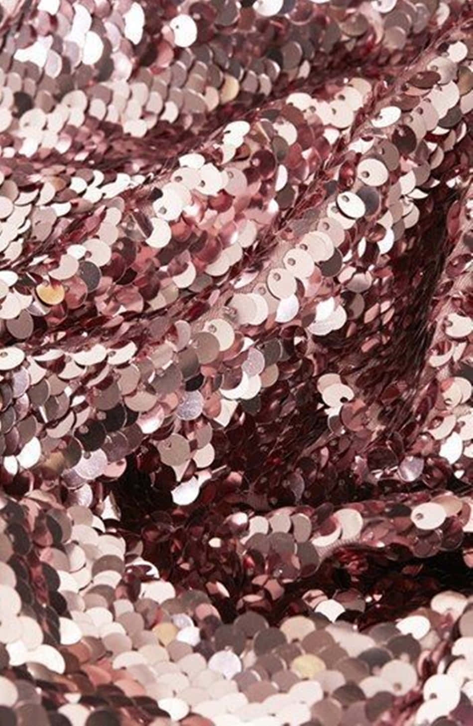 Paillettenstoffin Rosa Farbe Wallpaper