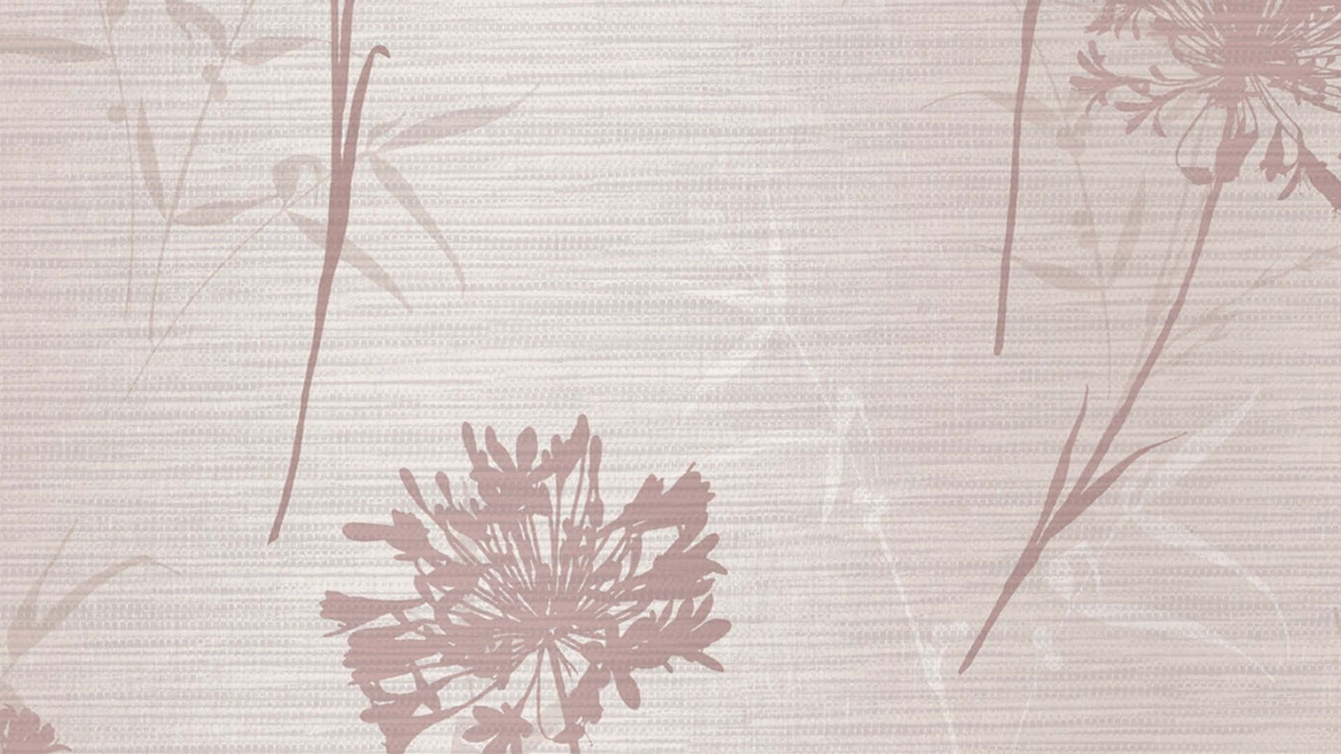 A Pink And White Floral Wallpaper Wallpaper