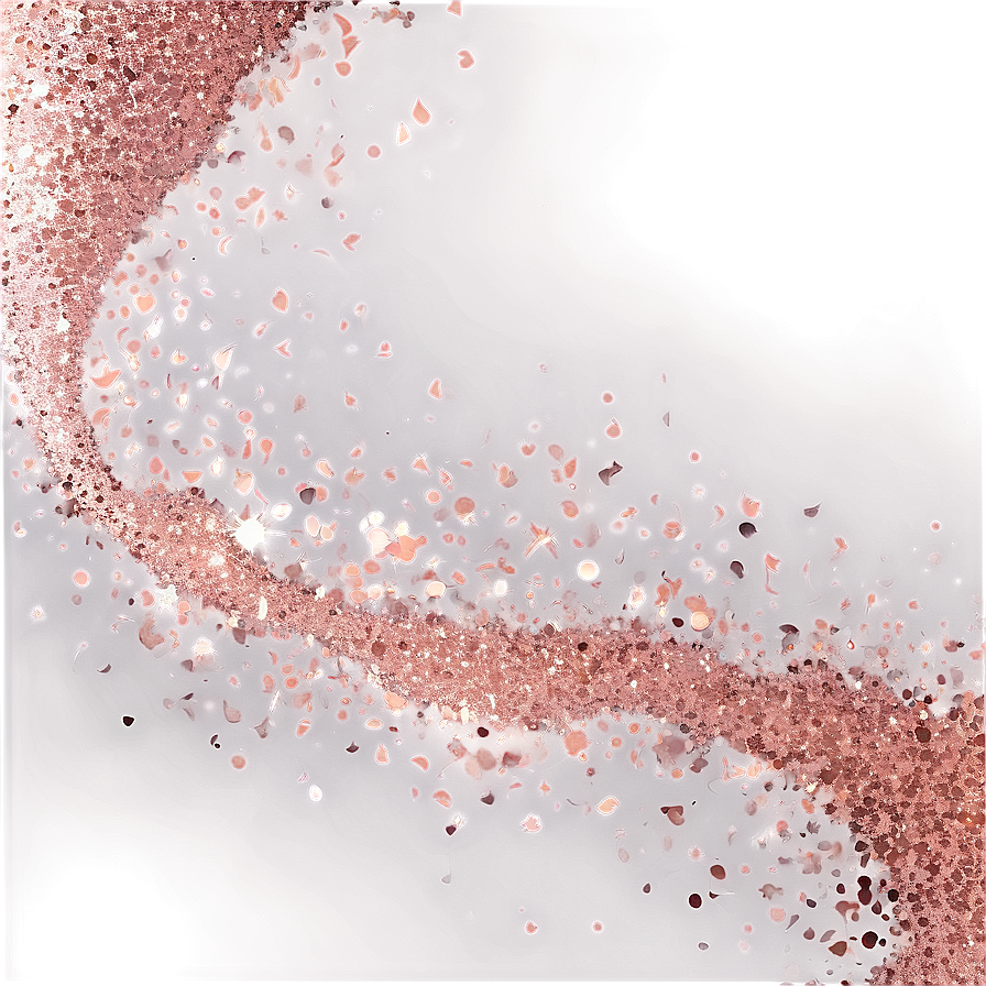 Rose Gold Glitter Galaxy Png 06252024 PNG
