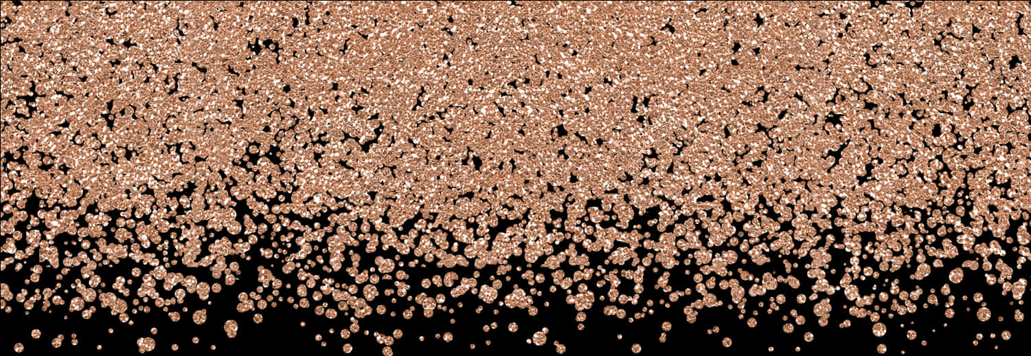 Rose Gold Glitter Texture PNG