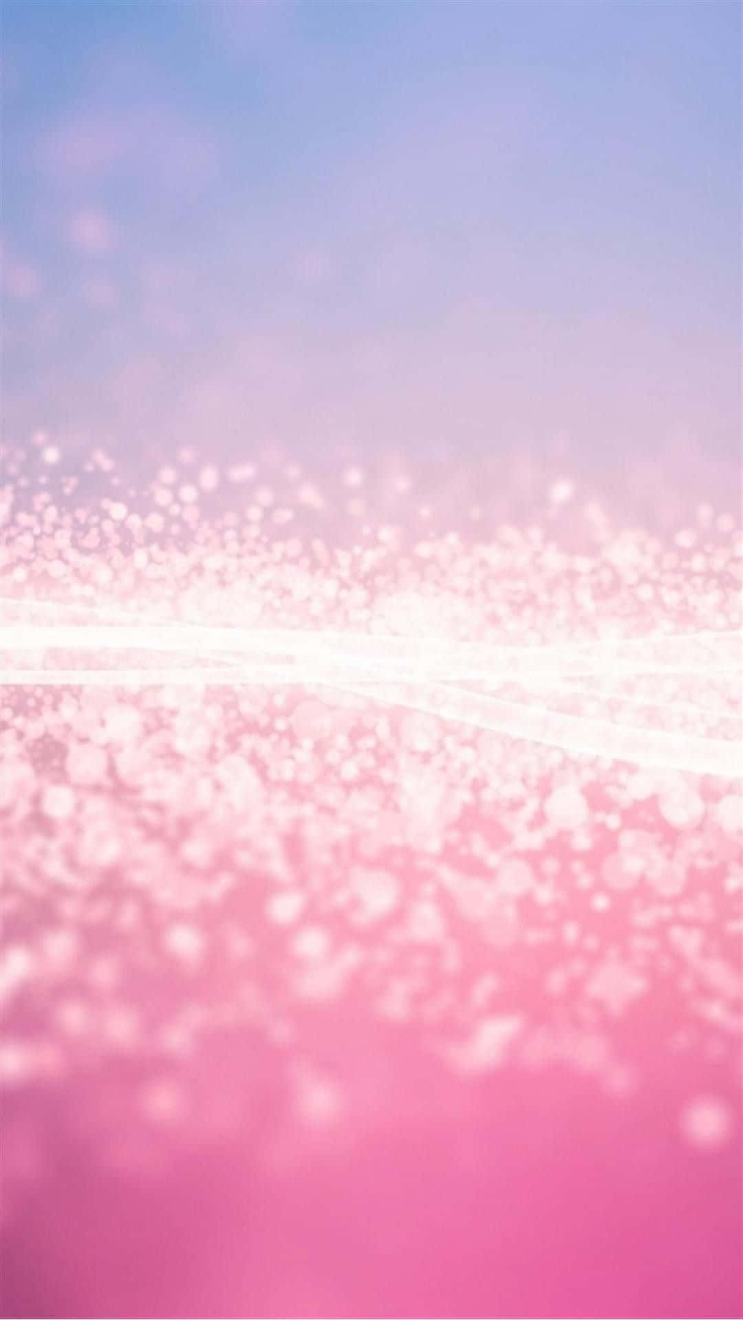Rose Gold iPhone 5 Glowing Stardust Wallpaper