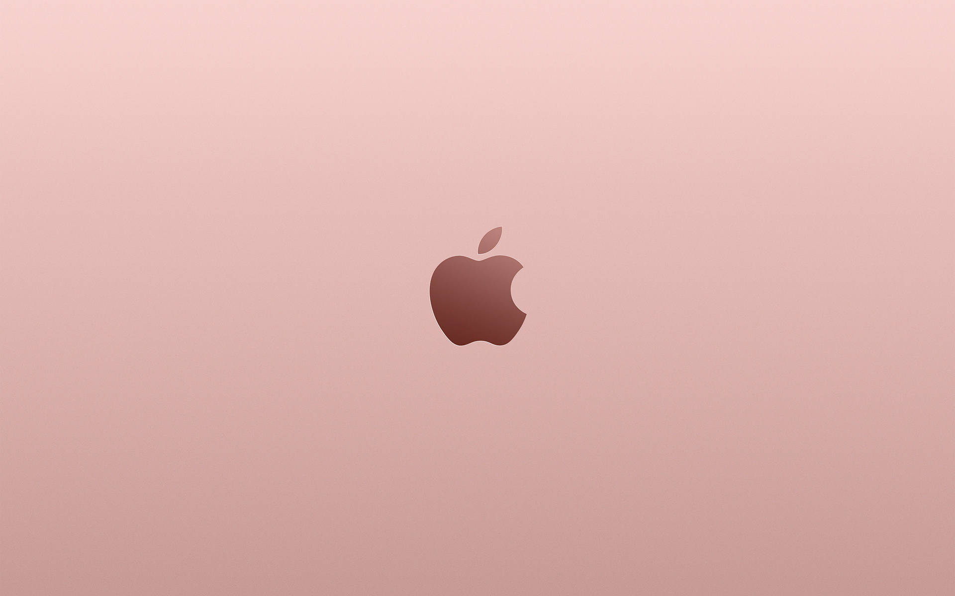 Rose Gold Iphone Logo Aesthetic Mac Wallpaper