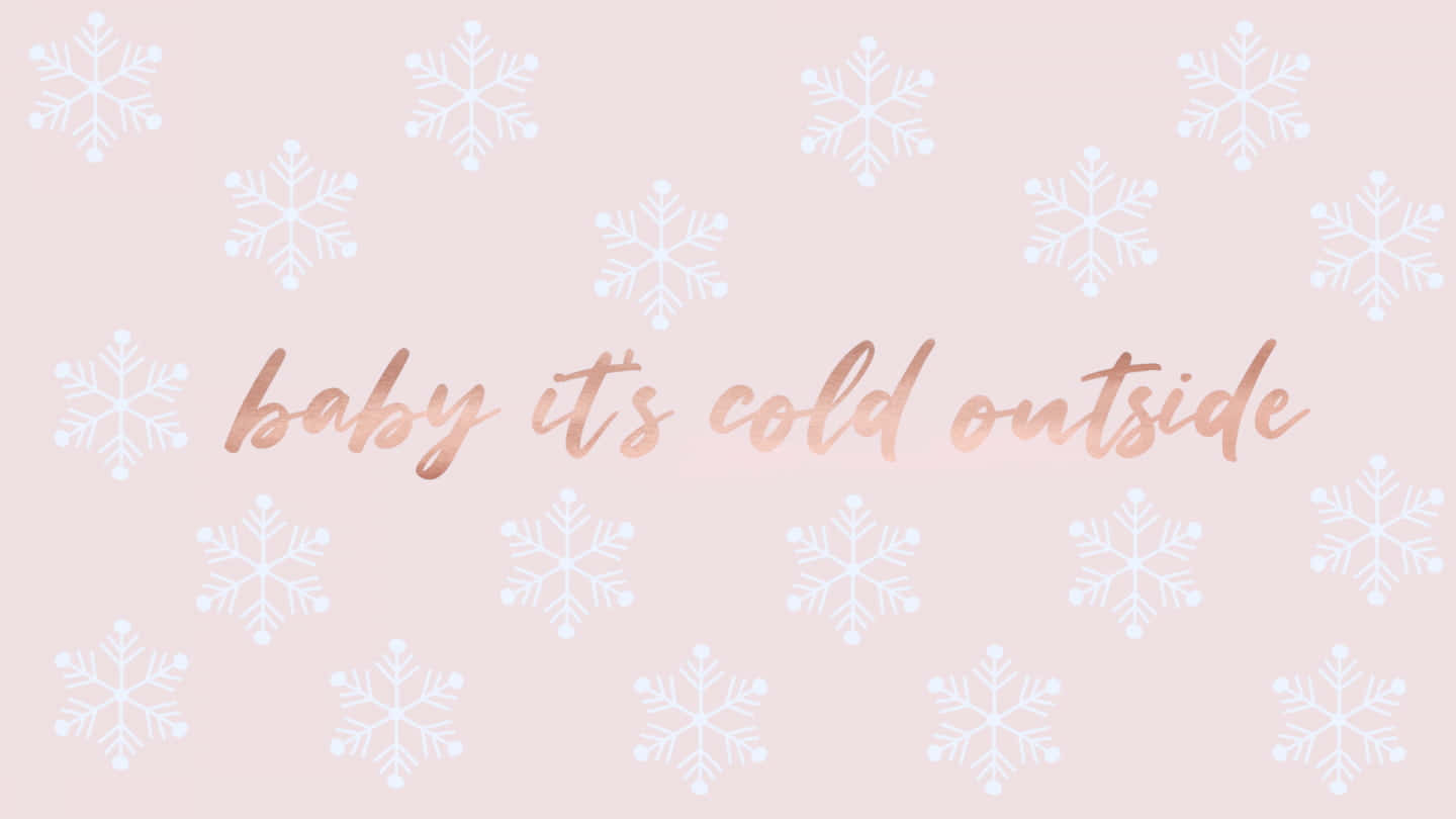 Cursive Quote For Rose Gold Laptop Wallpaper