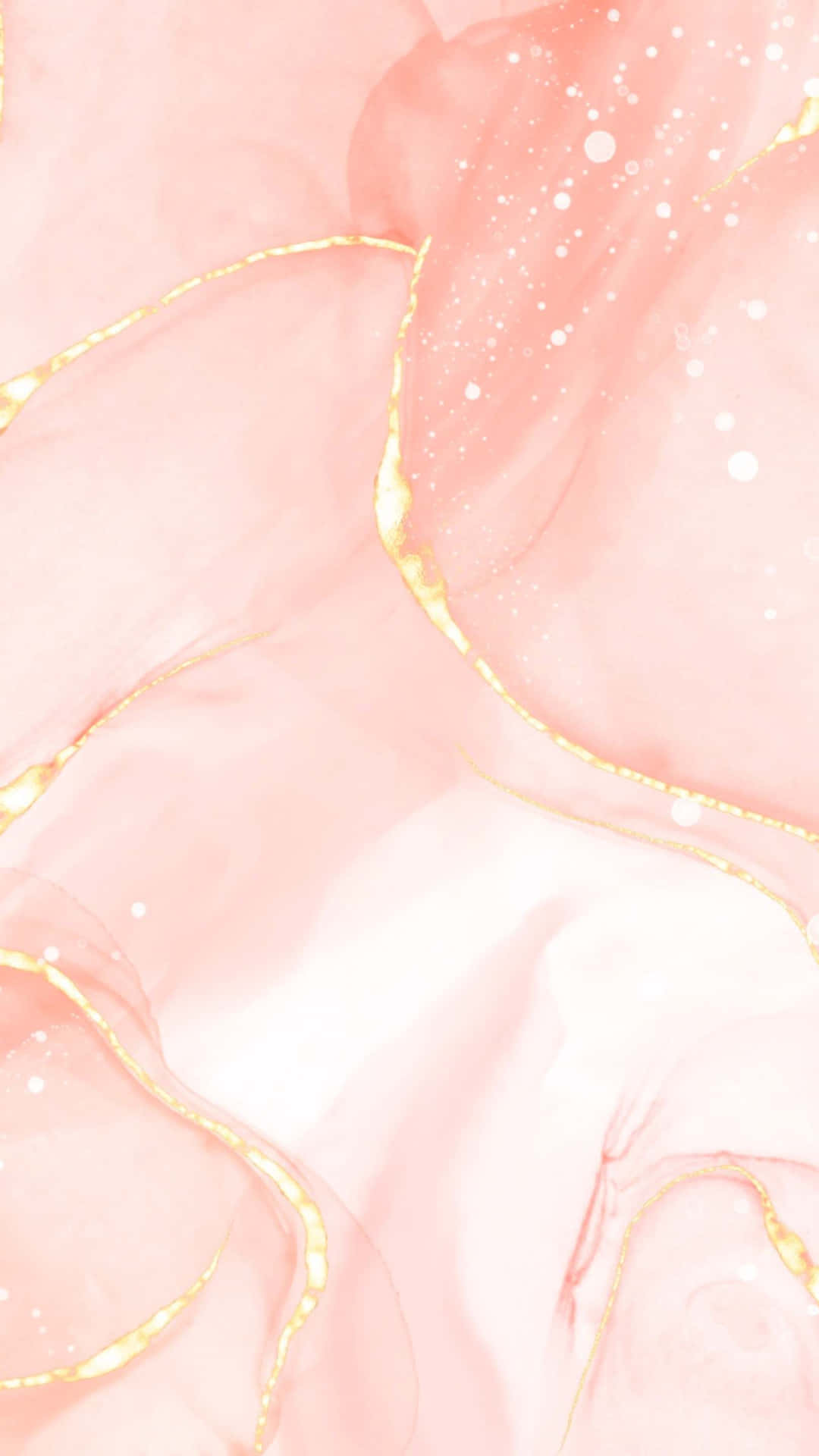 Rose Gold Marble Texture Wallpaper