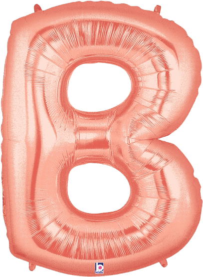 Rose Gold Number8 Balloon PNG