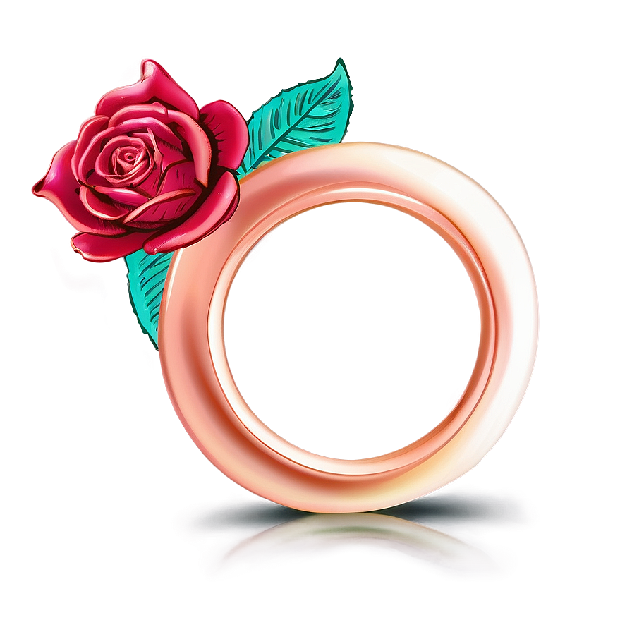 Rose Gold Rings Png Ykx PNG