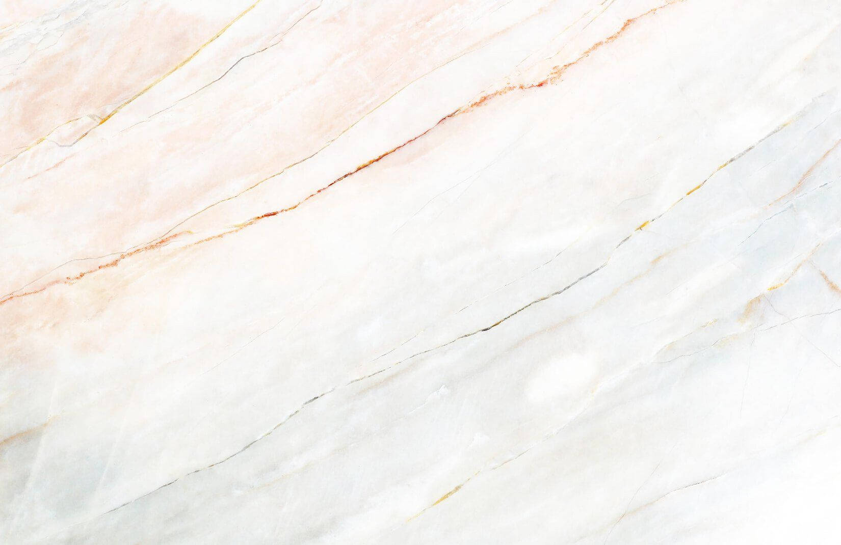 Rose Guld Og Hvid Marmor Baggrund Wallpaper