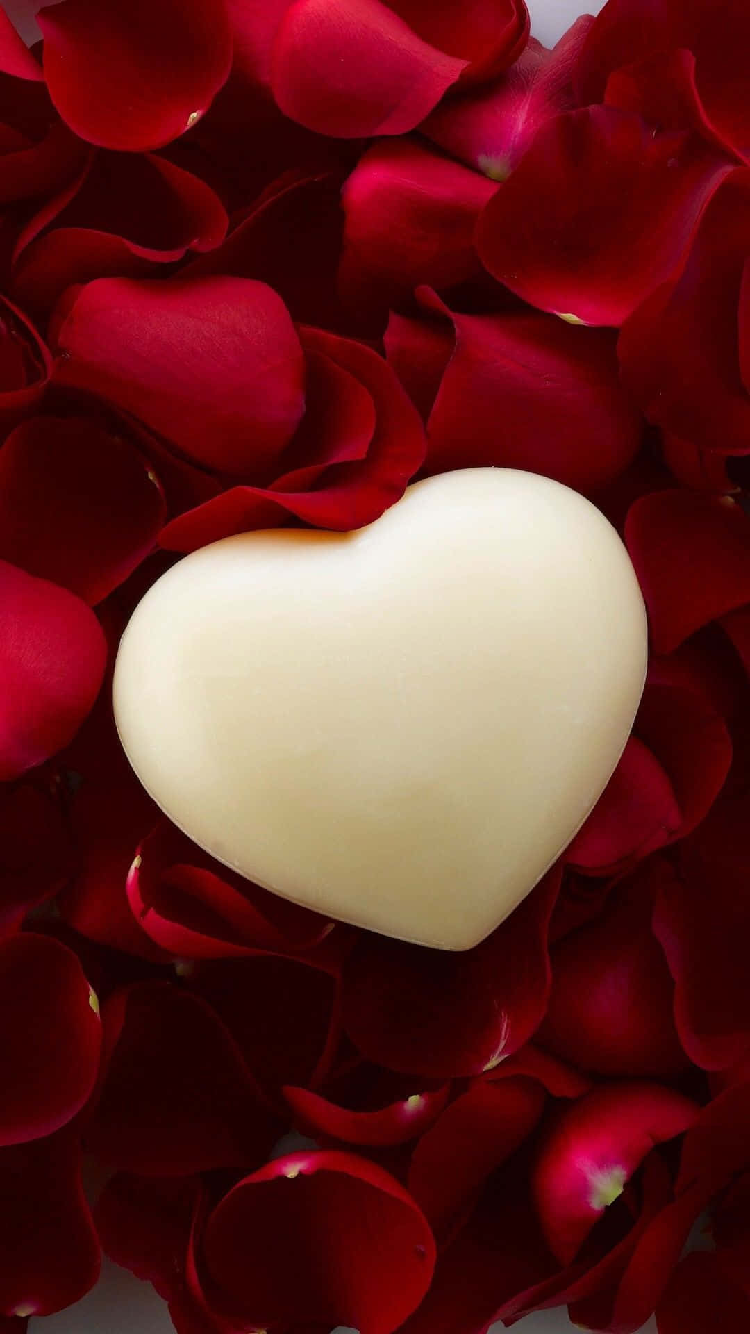 Rose Heart - A Beautiful Arrangement of Love Wallpaper