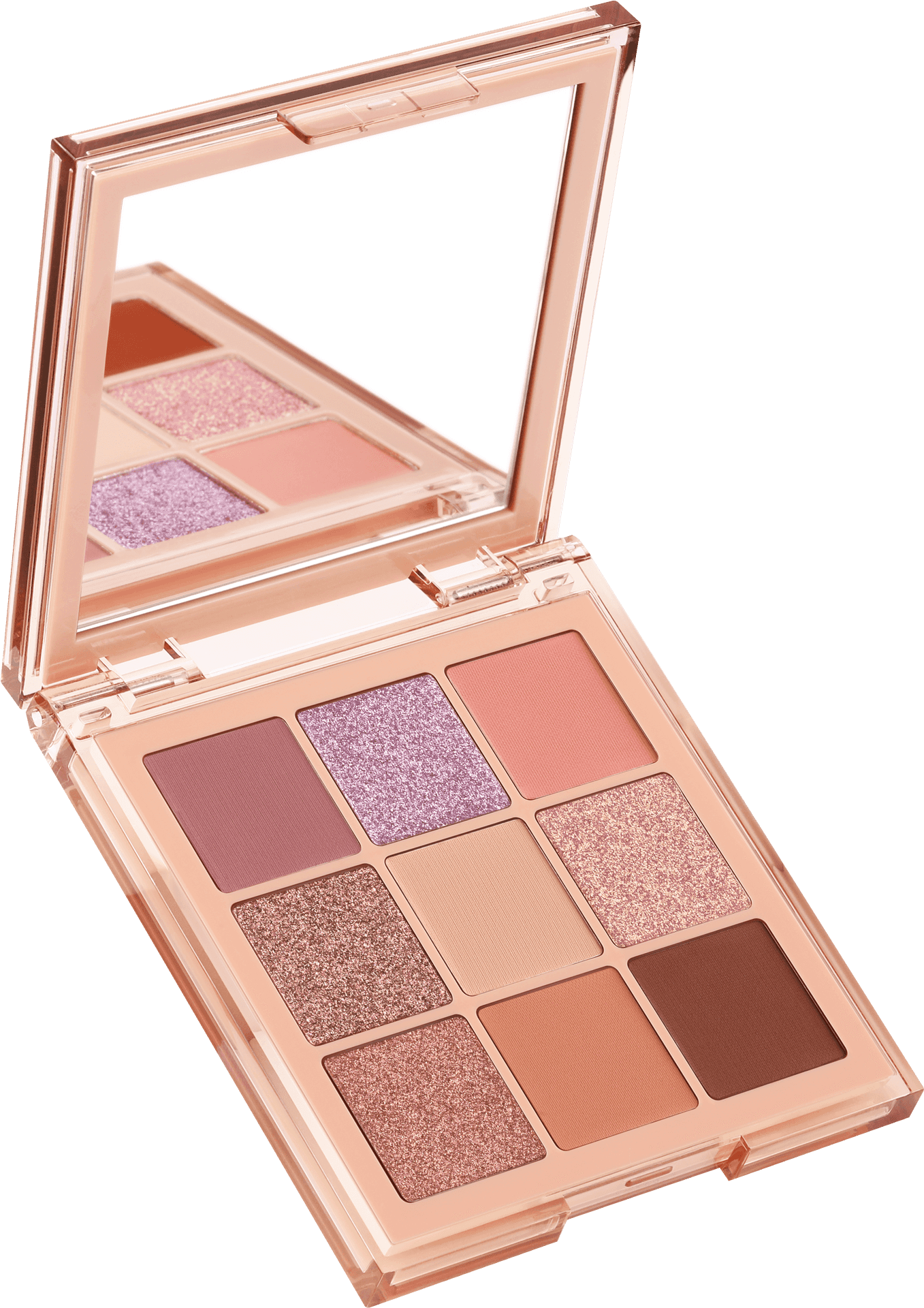 Rose Hued Eyeshadow Palette PNG