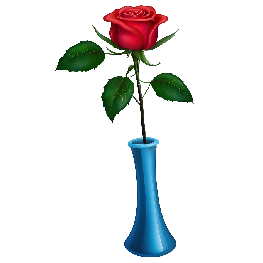 Rose In Vase Clipart Png 71 PNG