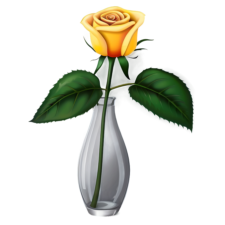 Rose In Vase Png 33 PNG