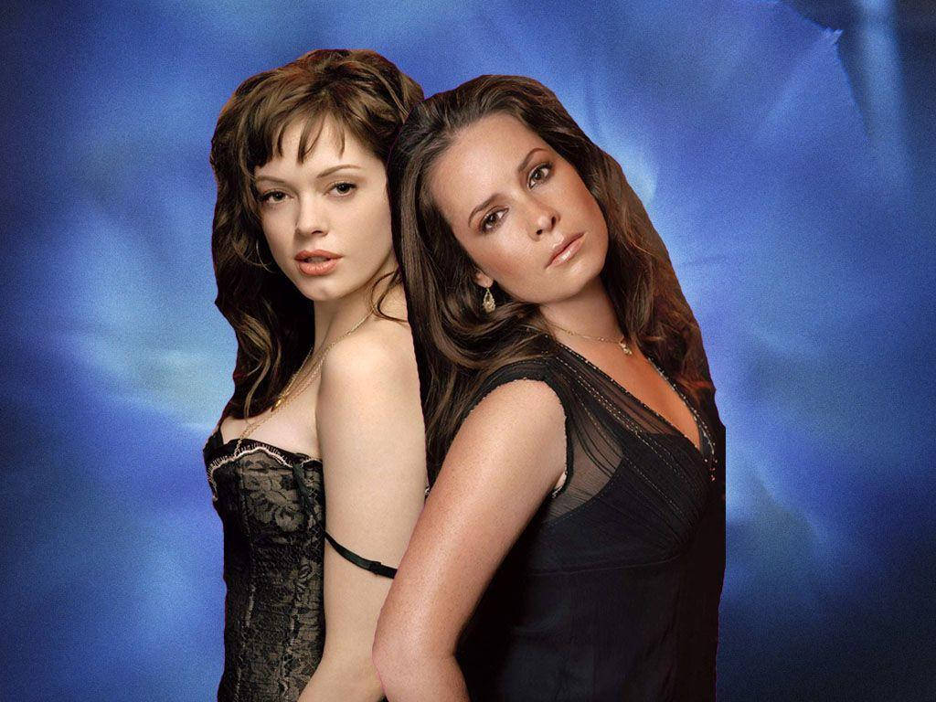 Rose McGowan Holly Marie Combs Charmed Wallpaper