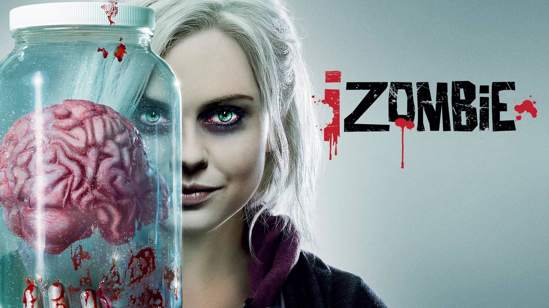 Rose Mciver Zombie Character Olivia Moore In Izombie Wallpaper