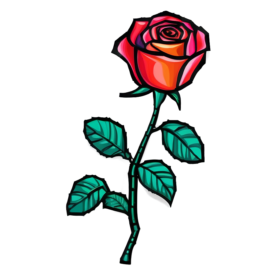 Rose Mosaic Clipart Png 19 PNG