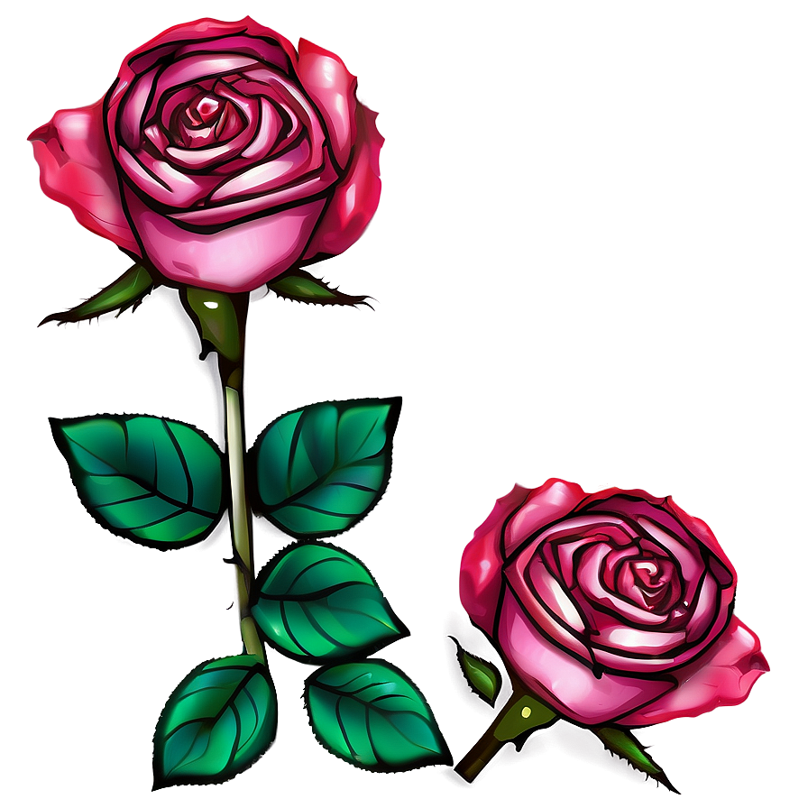Rose Mosaic Clipart Png 94 PNG