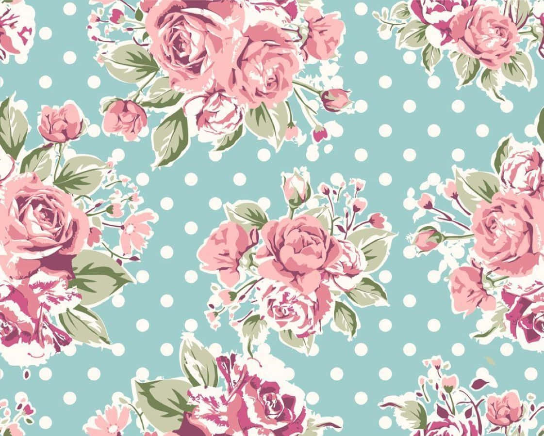 Captivating Rose Pattern Wallpaper Wallpaper