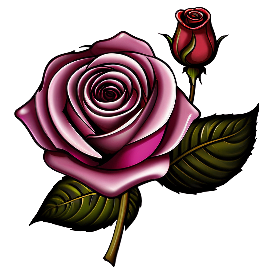 Rose Pattern Clipart Png Edx99 PNG