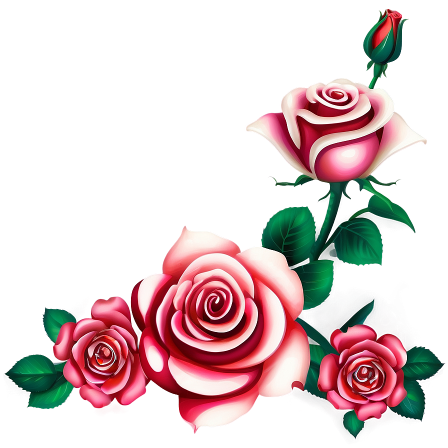 Rose Pattern Png 77 PNG